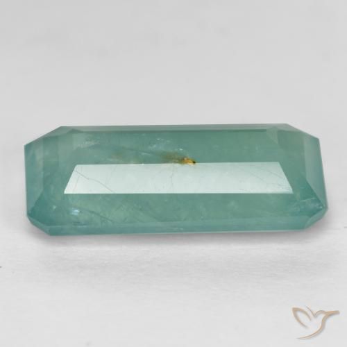Grandidierite Verde bluastro medio naturale da 3.05 ct, Ottagonale / Taglio smeraldo, SI