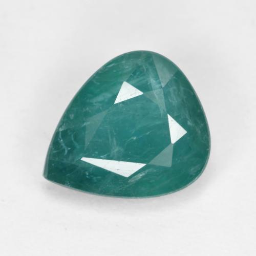 Grandidierite Blu Verde Scuro naturale da 1.98 ct, Forma a pera, SI