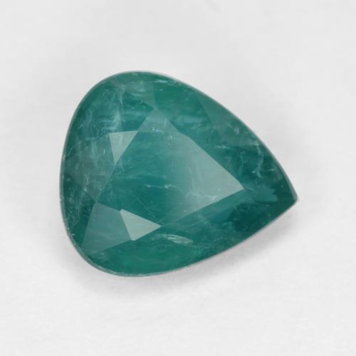 Grandidierite Blu Verde Scuro naturale da 1.98 ct, Forma a pera, SI