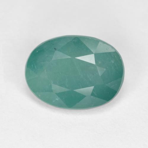 Grandidierite naturale turchese da 1,92 ct, taglio ovale, SI