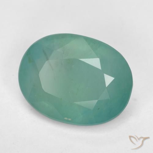 Grandidierite Verde bluastro medio naturale da 2.58 ct, Ovale, SI