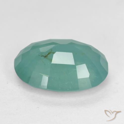 Grandidierite Verde bluastro medio naturale da 2.58 ct, Ovale, SI