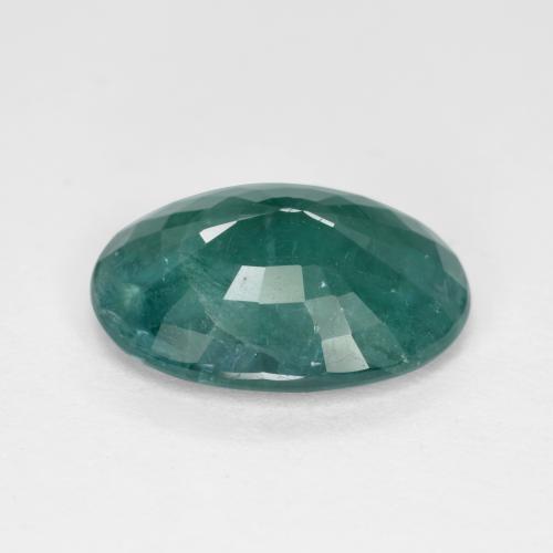 Grandidierite blu verdastro naturale da 2,53 ct, taglio ovale, SI-I1