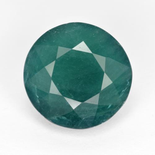Grandidierite Verde blu scuro naturale da 6.66 ct, Taglio rotondo, SI-I1