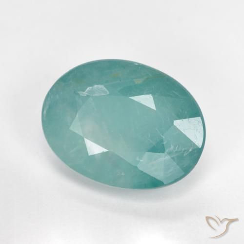 Grandidierite Verde blu naturale da 3.37 ct, Ovale, SI-I1