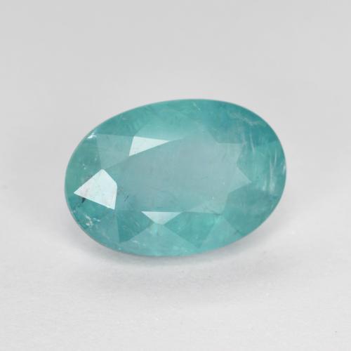 Grandidierite Verde acqua scuro naturale da 2.61 ct, Taglio ovale, SI-I1
