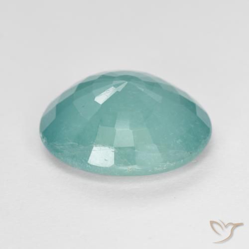 Grandidierite Verde schiuma di mare naturale da 3.15 ct, Ovale, SI-I1
