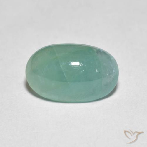 2.53ct Naturale Verde bluastro chiaro Grandidierite, Ovale, Traslucido