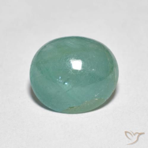 2.93ct Naturale Blu verdastro Grandidierite, Ovale, Traslucido
