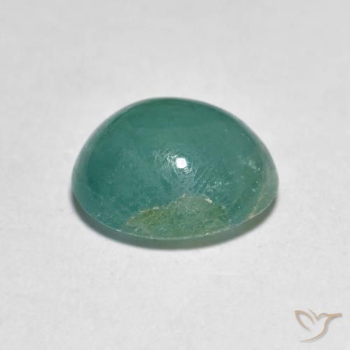 Grandidierite Blu verdastro naturale da 2.93 ct, Ovale, Traslucido