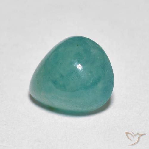 Grandidierite Turchese naturale da 1.49 ct, Forma a pera, Traslucido