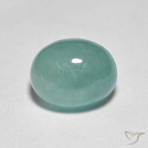 2.55ct Naturale Blu verde Grandidierite, Ovale, Traslucido