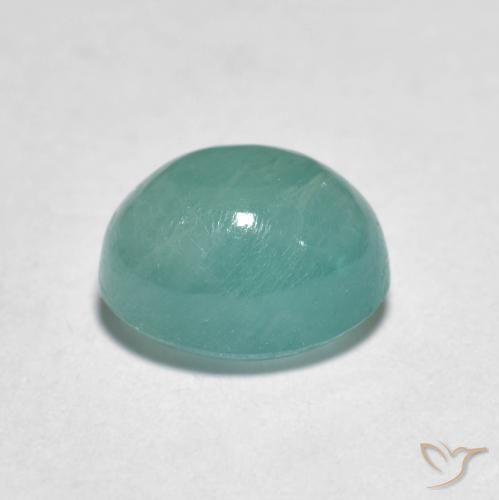Grandidierite Blu verde naturale da 2.55 ct, Ovale, Traslucido