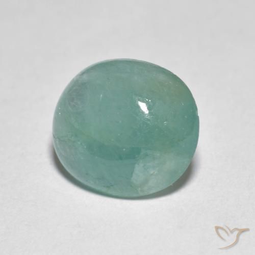Grandidierite Verde bluastro chiaro naturale da 3.09 ct, Ovale, Traslucido