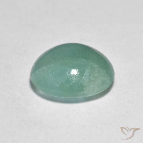 Grandidierite Verde bluastro chiaro naturale da 3.09 ct, Ovale, Traslucido
