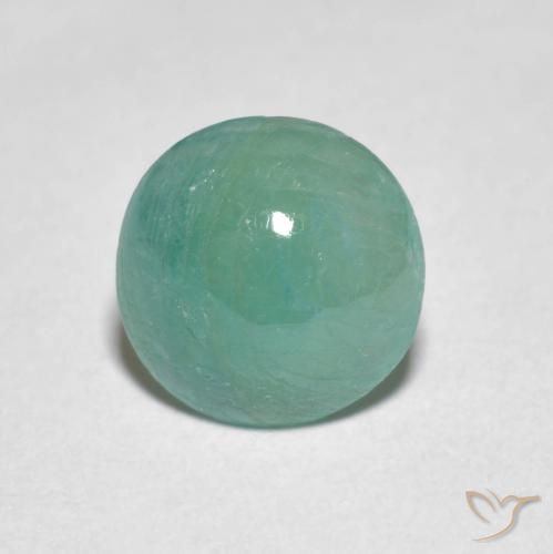 1.64ct Naturale Tono verde blu Grandidierite, Rotondo, Traslucido