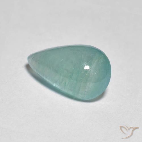 Grandidierite Blu elettrico naturale da 1.83 ct, Forma a pera, Traslucido
