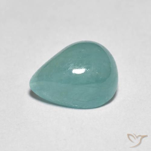 1.94ct Naturale Verde blu Grandidierite, Forma a pera, Traslucido