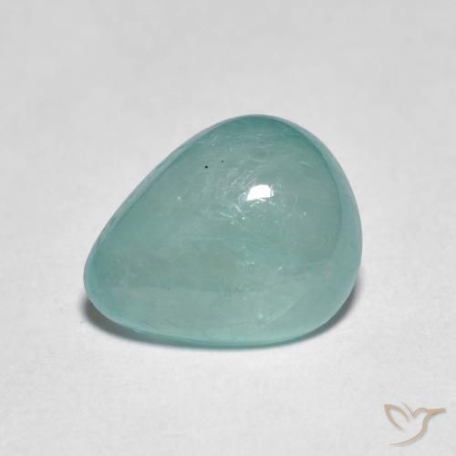 2.79ct Naturale Blu Medio Verde Grandidierite, Forma a pera, Traslucido