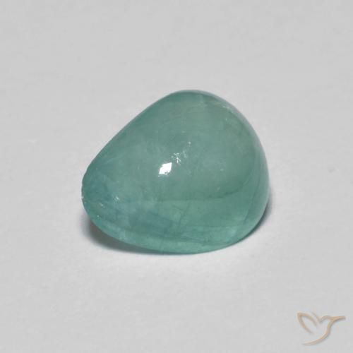 0.99ct Naturale Blu verdastro Grandidierite, Forma a pera, Traslucido