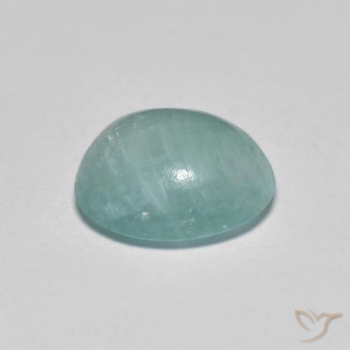 Grandidierite Verde bluastro naturale da 2.53 ct, Ovale, Traslucido