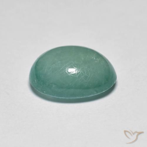 Grandidierite Verde chiaro Bluastro naturale da 2.88 ct, Ovale, Traslucido