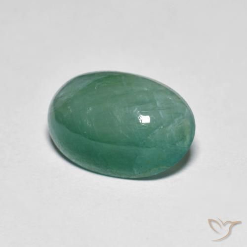 Grandidierite Blu verdastro naturale da 2.86 ct, Ovale, Traslucido