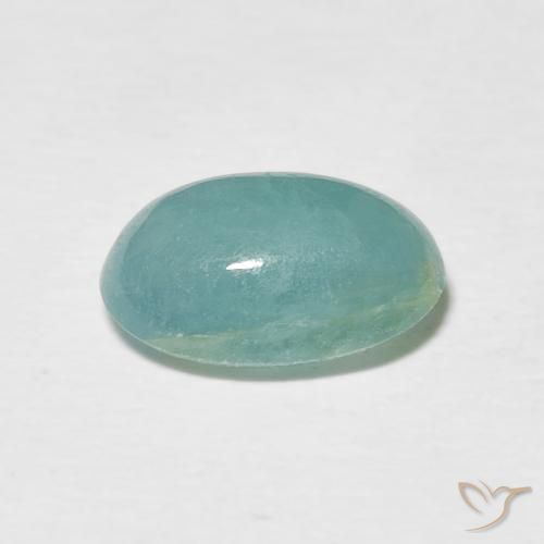 Grandidierite Turchese naturale da 2.75 ct, Ovale, Traslucido