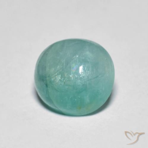 Grandidierite Blu medio-scuro verde naturale da 1.61 ct, Ovale, Traslucido