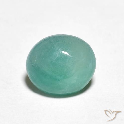 2.13ct Naturale Verde blu Grandidierite, Ovale, Traslucido