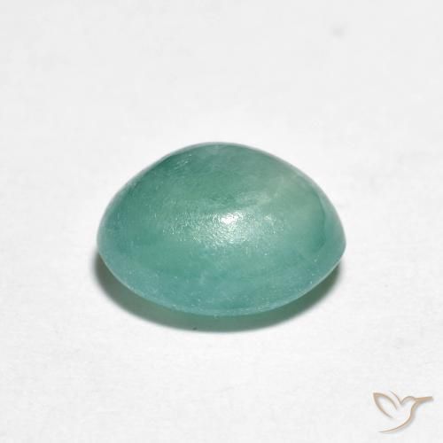 Grandidierite Verde blu naturale da 2.13 ct, Ovale, Traslucido