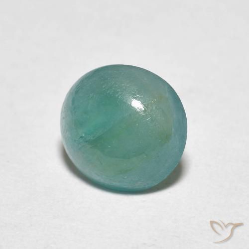 Grandidierite Medio Verde Blu naturale da 1.09 ct, Ovale, Traslucido