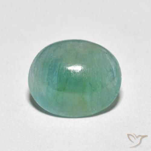 Grandidierite Tono verde blu naturale da 2.98 ct, Ovale, Traslucido