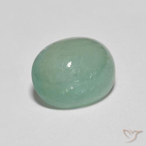 Grandidierite Verde blu naturale da 3.37 ct, Ovale, Traslucido
