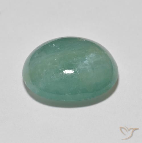 Grandidierite Verde bluastro medio naturale da 8.97 ct, Ovale, Traslucido