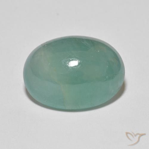 8.02ct Naturale Verde bluastro Grandidierite, Ovale, Traslucido