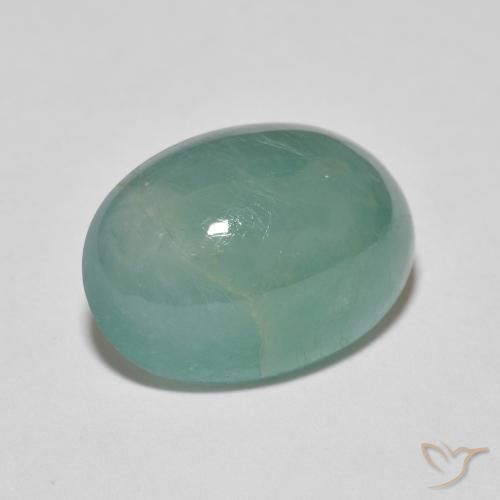 Grandidierite Verde bluastro naturale da 8.02 ct, Ovale, Traslucido