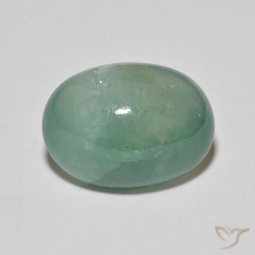 8.15ct Naturale Verde bluastro Grandidierite, Ovale, Traslucido