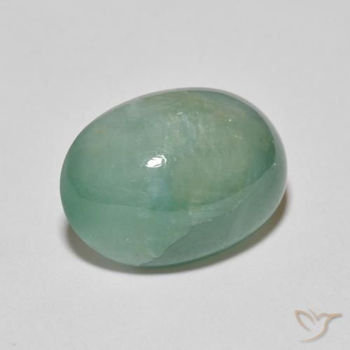 Grandidierite Verde bluastro naturale da 8.15 ct, Ovale, Traslucido