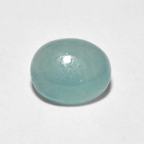 Grandidierite Pale Sea Foam Green naturale da 1.96 ct, Taglio ovale, Traslucido