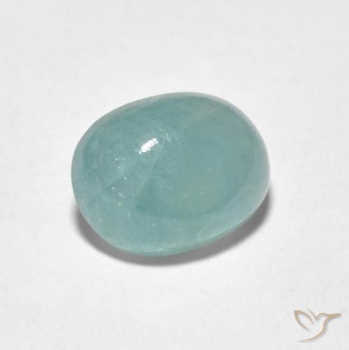 Grandidierite Azzurro Verde naturale da 2.07 ct, Ovale, Traslucido