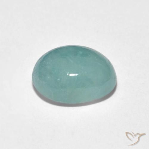 Grandidierite Azzurro Verde naturale da 2.07 ct, Ovale, Traslucido