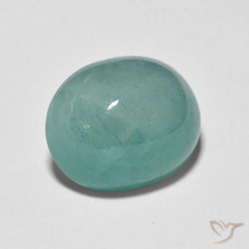 Grandidierite Turchese naturale da 5.61 ct, Ovale, Traslucido