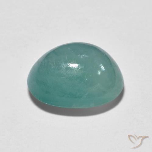 Grandidierite Turchese naturale da 5.61 ct, Ovale, Traslucido