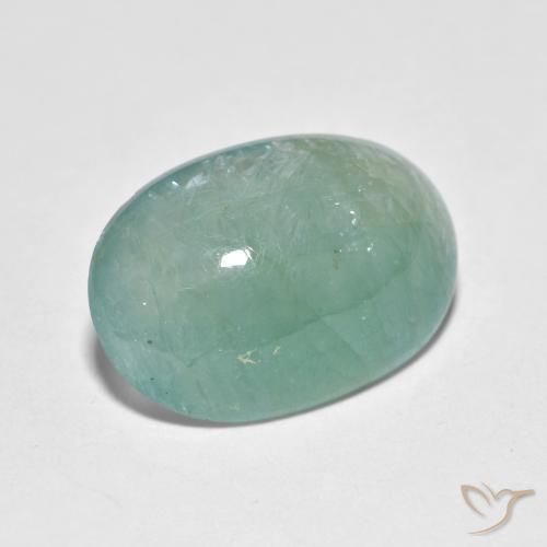 Grandidierite Verde bluastro naturale da 6.34 ct, Ovale, Traslucido