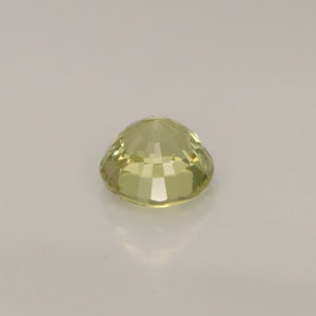 Granato grossularia naturale verde da 0,46 ct, taglio rotondo, VVS-VS