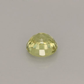 Granato grossularia naturale giallo da 0,50 ct, taglio rotondo, VS