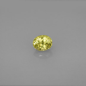 Granato grossularia naturale verde da 0,64 ct, taglio ovale, VS-SI