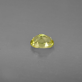 Granato grossularia naturale verde da 0,71 ct, taglio ovale, VVS-VS