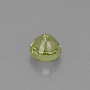 Granato grossularia naturale verde da 0,50 ct, taglio rotondo, VS